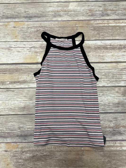 Striped Pattern Tank Top Active Usa, Size M