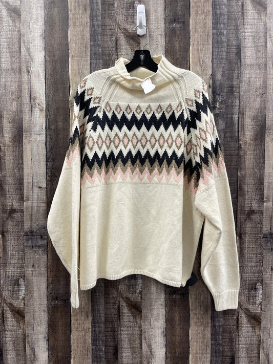 Sweater By H&m In Cream, Size: Xl