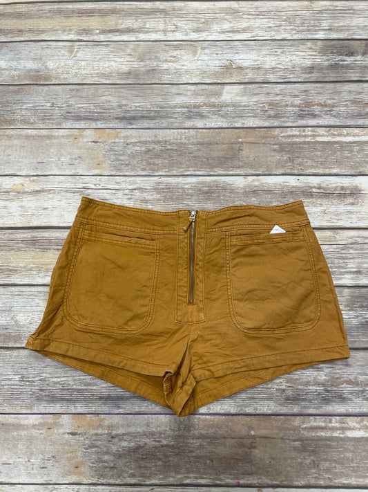 Gold Shorts Anthropologie, Size 14