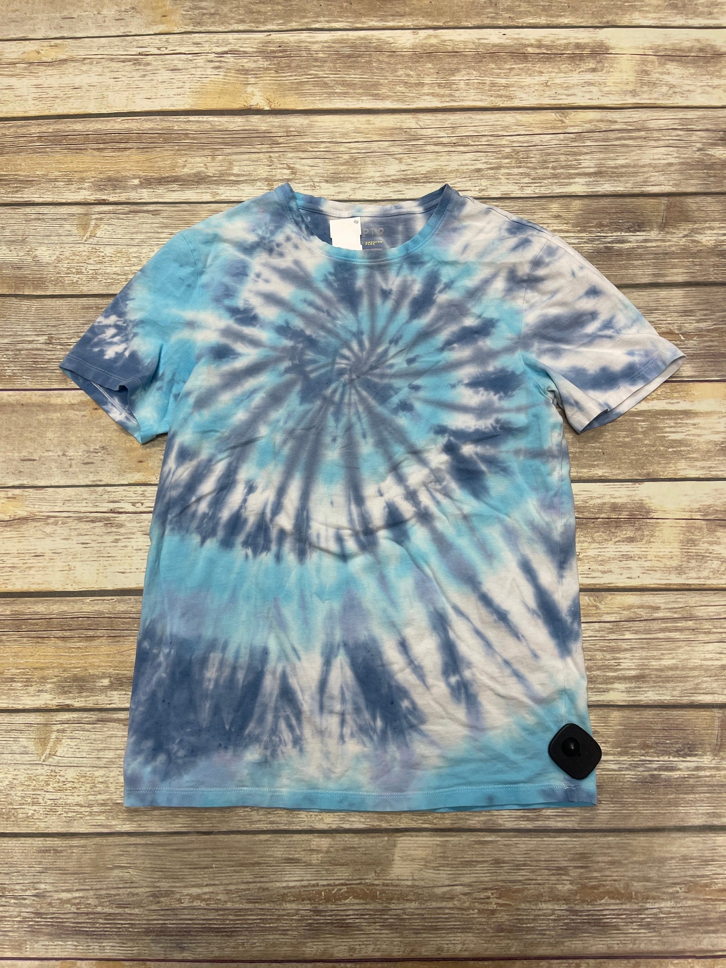 Top Short Sleeve By Apt 9 In Tie Dye Print, Size: S