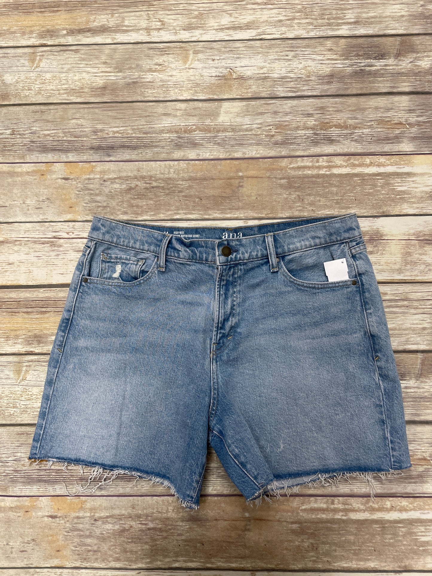 Blue Denim Shorts Ana, Size 14