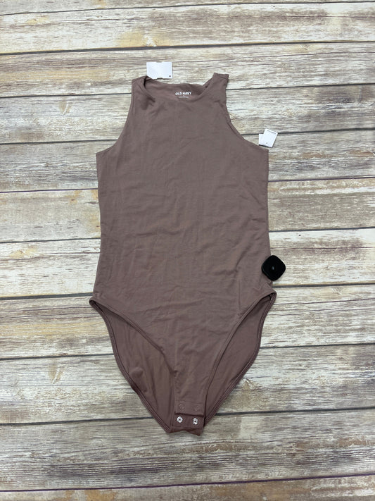 Bodysuit By Old Navy In Tan, Size: S