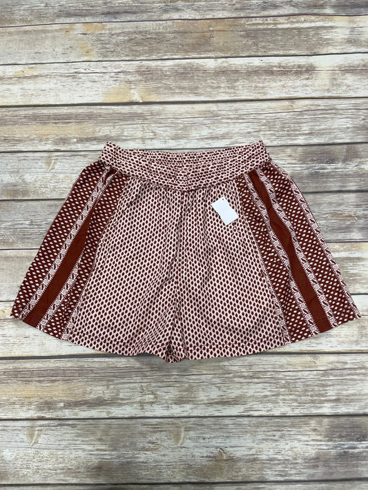 Shorts By Free People In Brown & Cream, Size: L