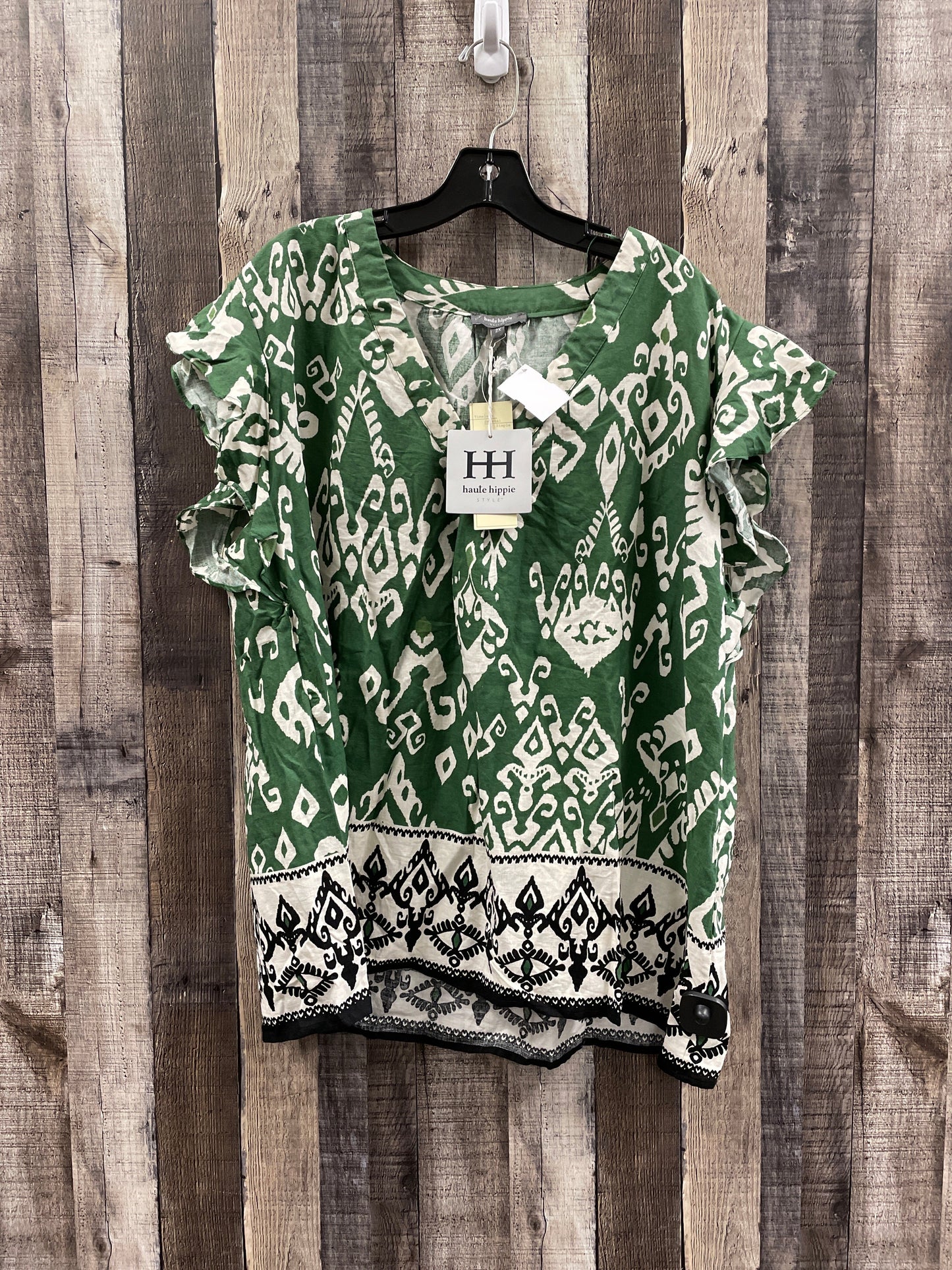 Top Sleeveless By Haute Hippie In Green, Size: 2x