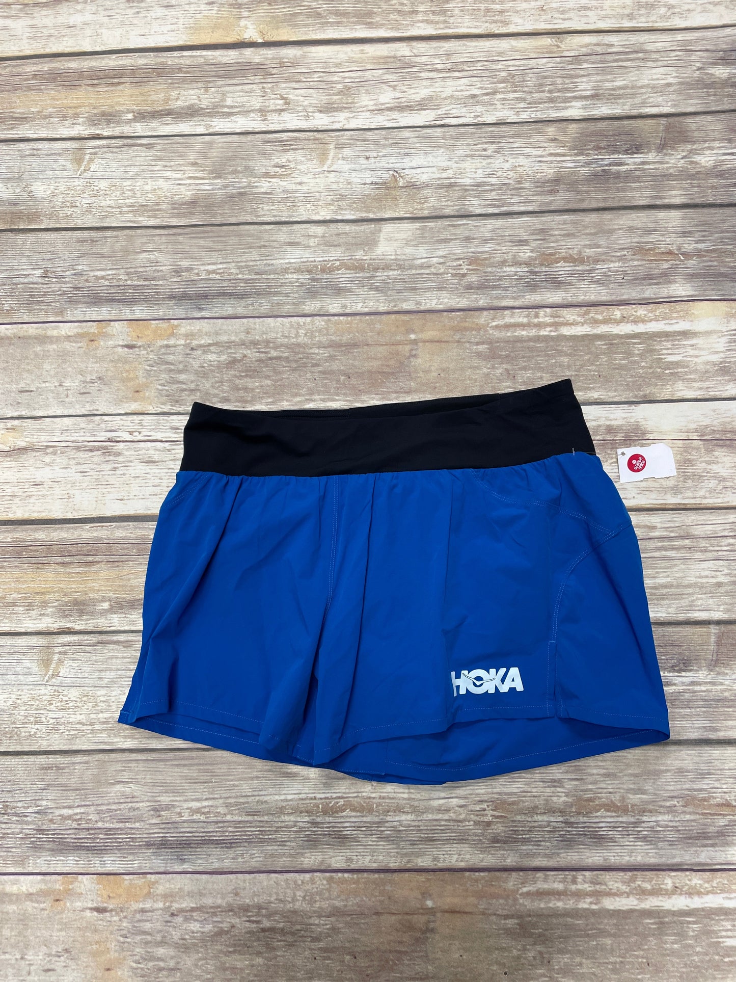 Athletic Shorts By Hoka In Blue, Size: Xl