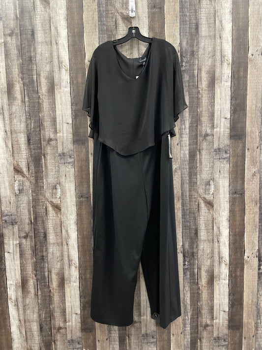 Jumpsuit By Connected Apparel In Black, Size: 1x(16)