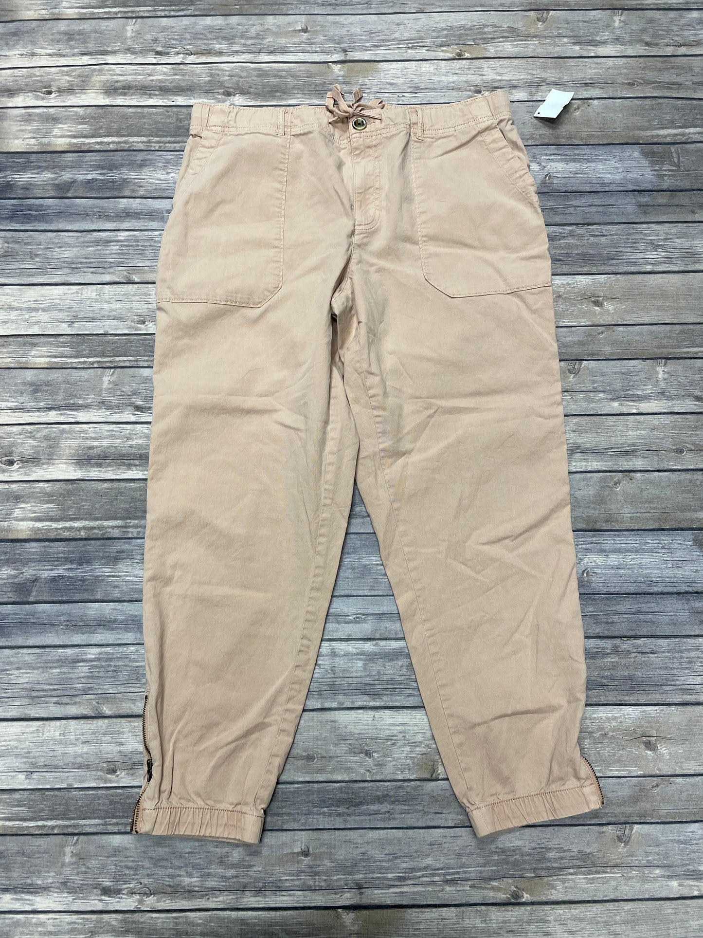 Pants Joggers By Sonoma In Peach, Size: Xl