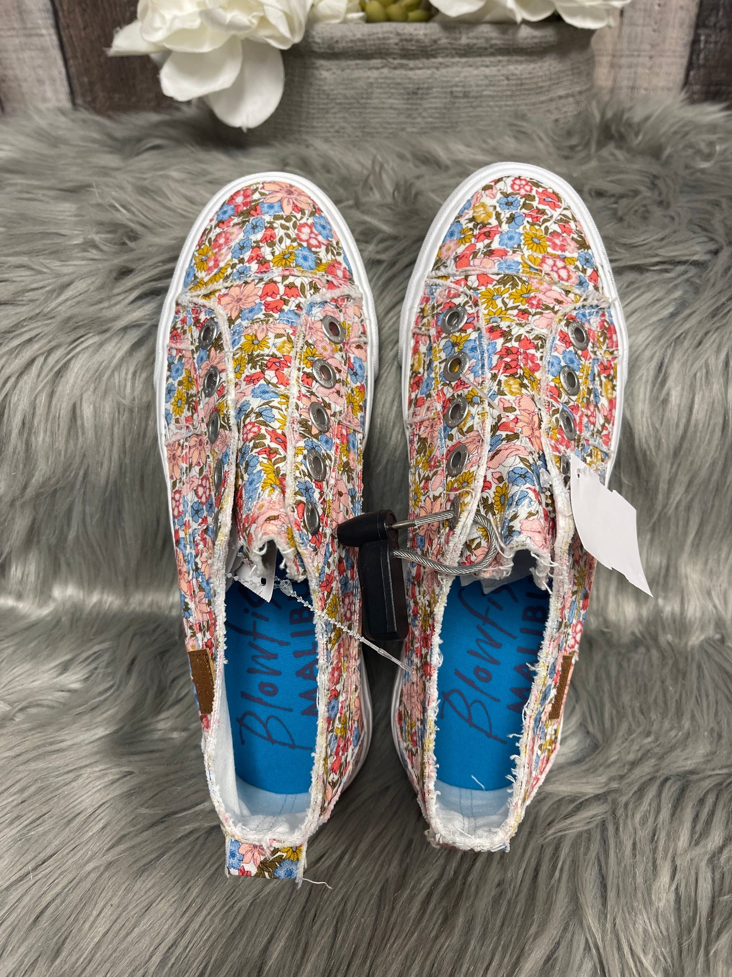 Shoes Sneakers By Blowfish In Floral Print, Size: 8