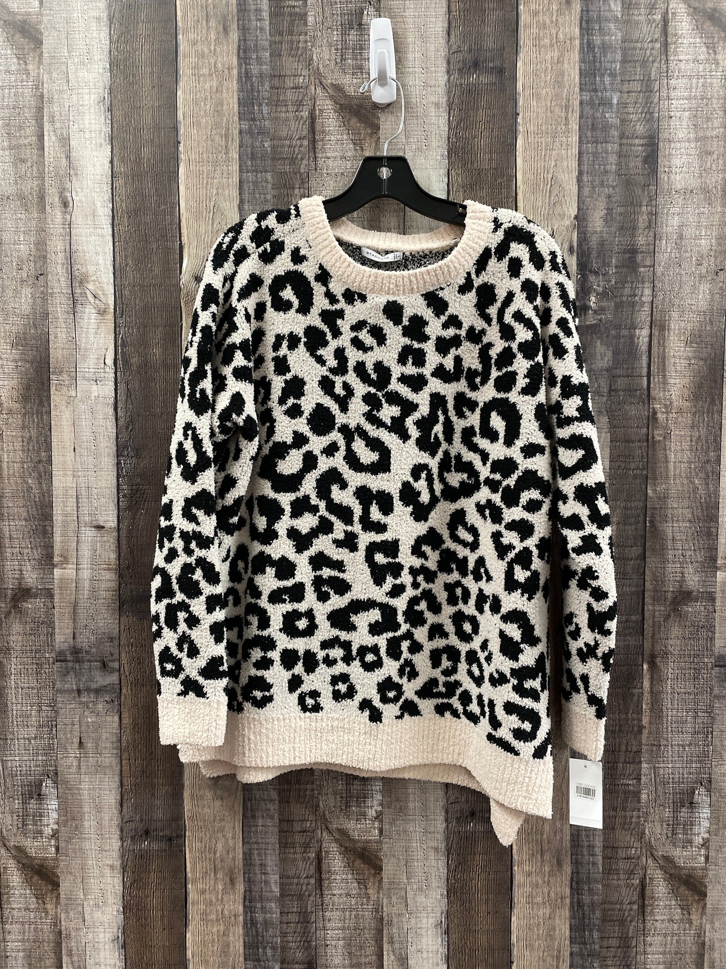 Sweater By Staccato In Animal Print, Size: L