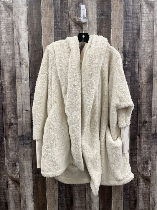 Jacket Fleece By Fashion Nova In Beige, Size: L