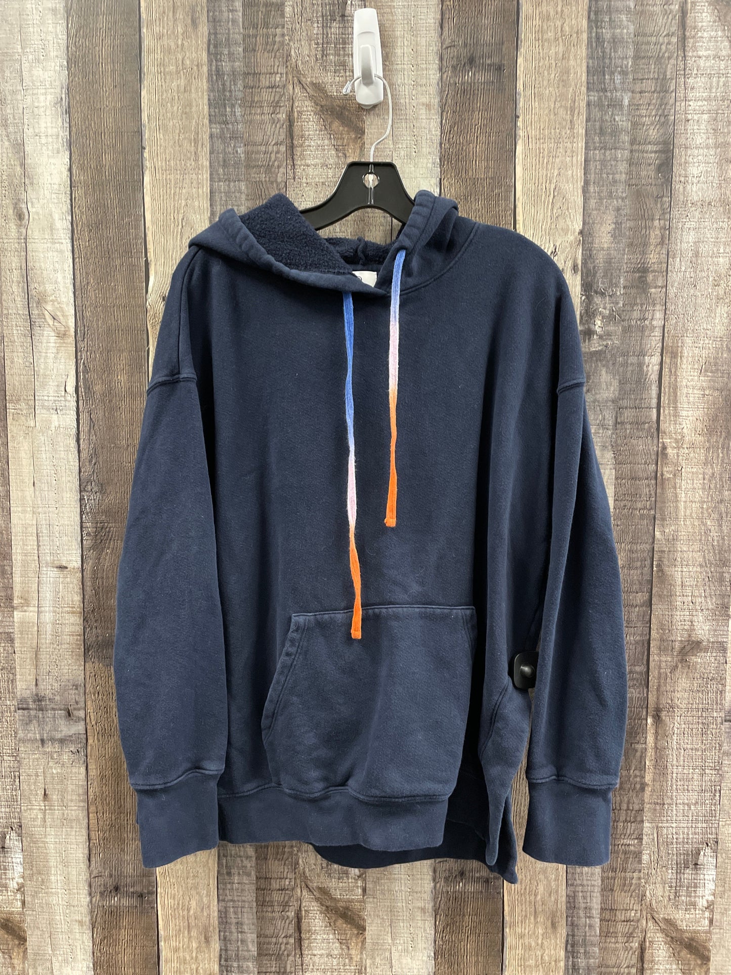 Sweatshirt Hoodie By Sundry In Navy, Size: M