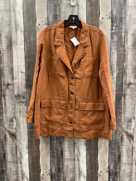 Jacket Other By J. Jill In Bronze, Size: L