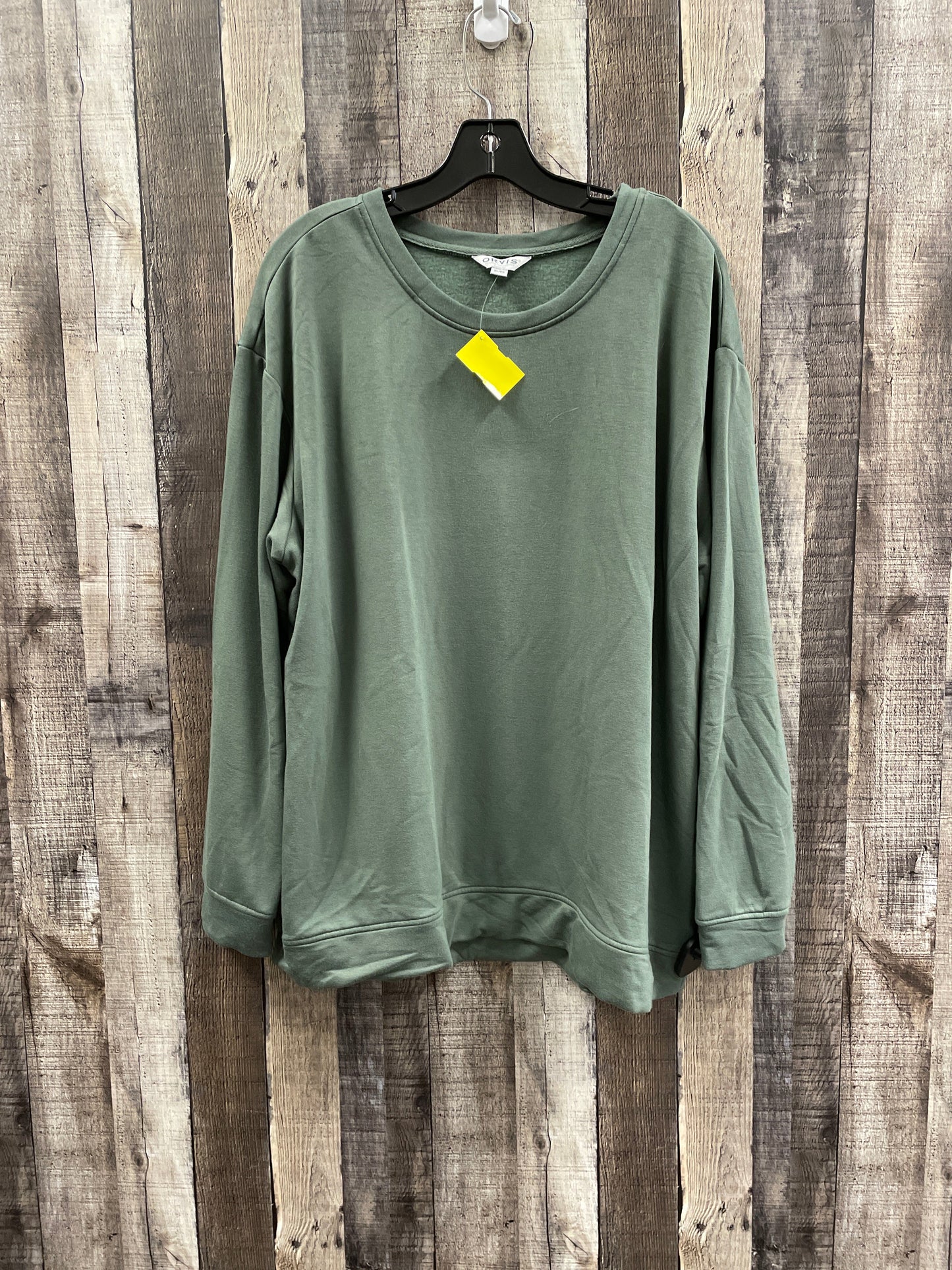 Sweatshirt Crewneck By Orvis In Green, Size: Xl