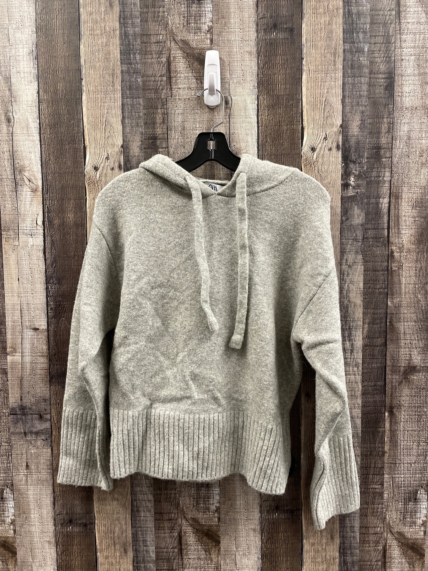 Sweater By Zara In Grey, Size: M