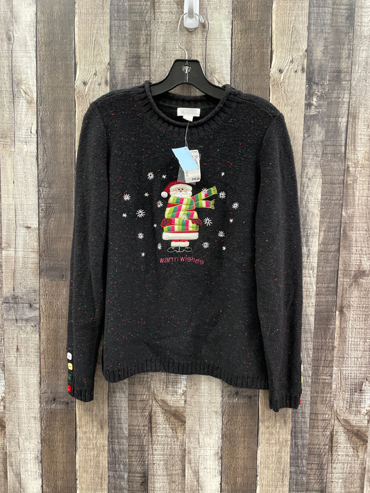 Sweater By Christopher And Banks In Black, Size: S