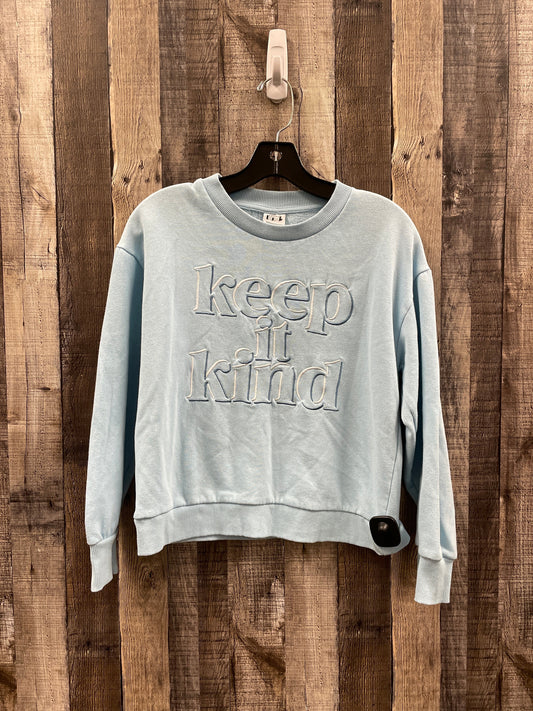 Sweatshirt Crewneck By Cme In Blue, Size: Xs