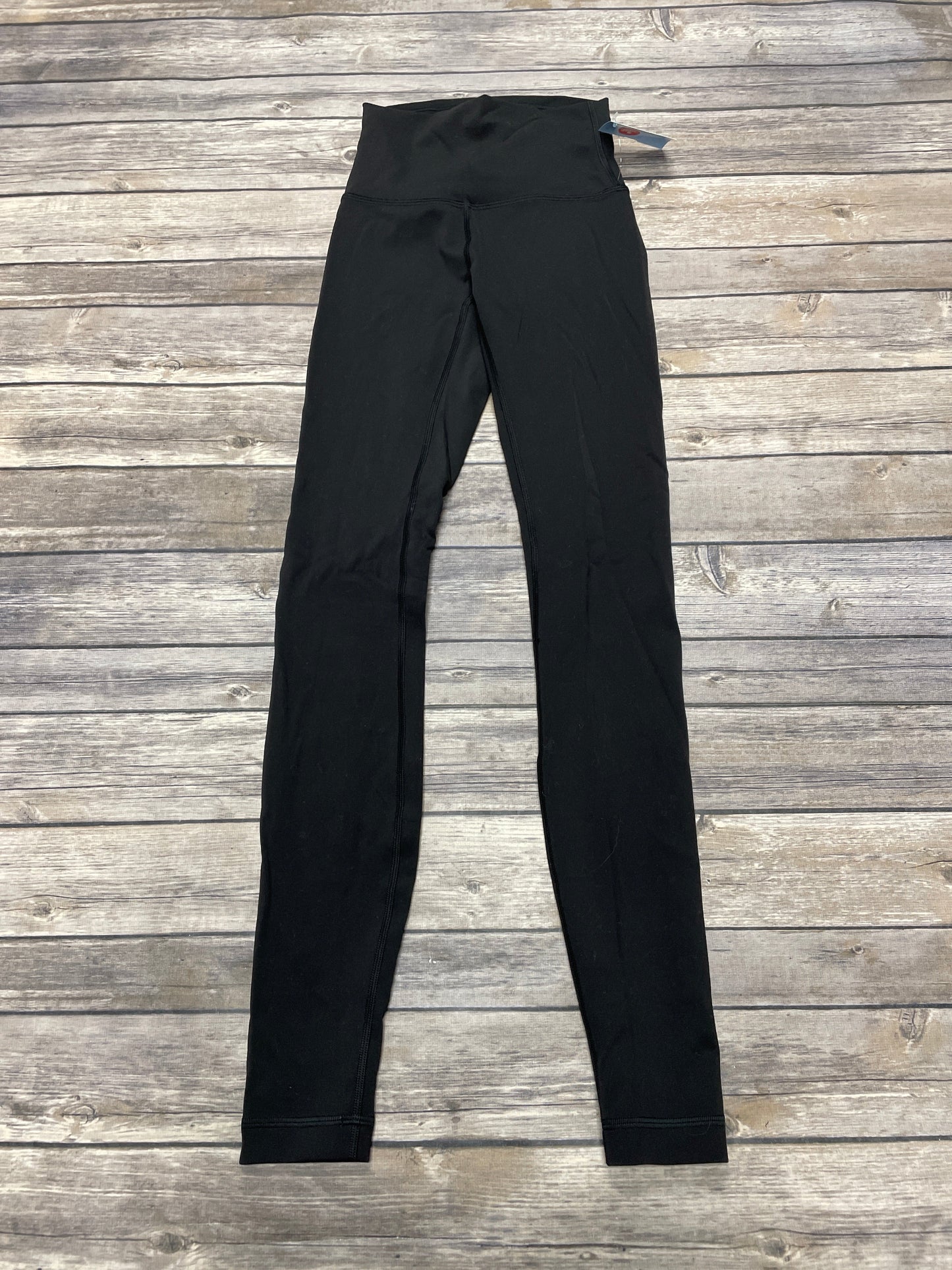 Athletic Leggings By Lululemon In Black, Size: 0