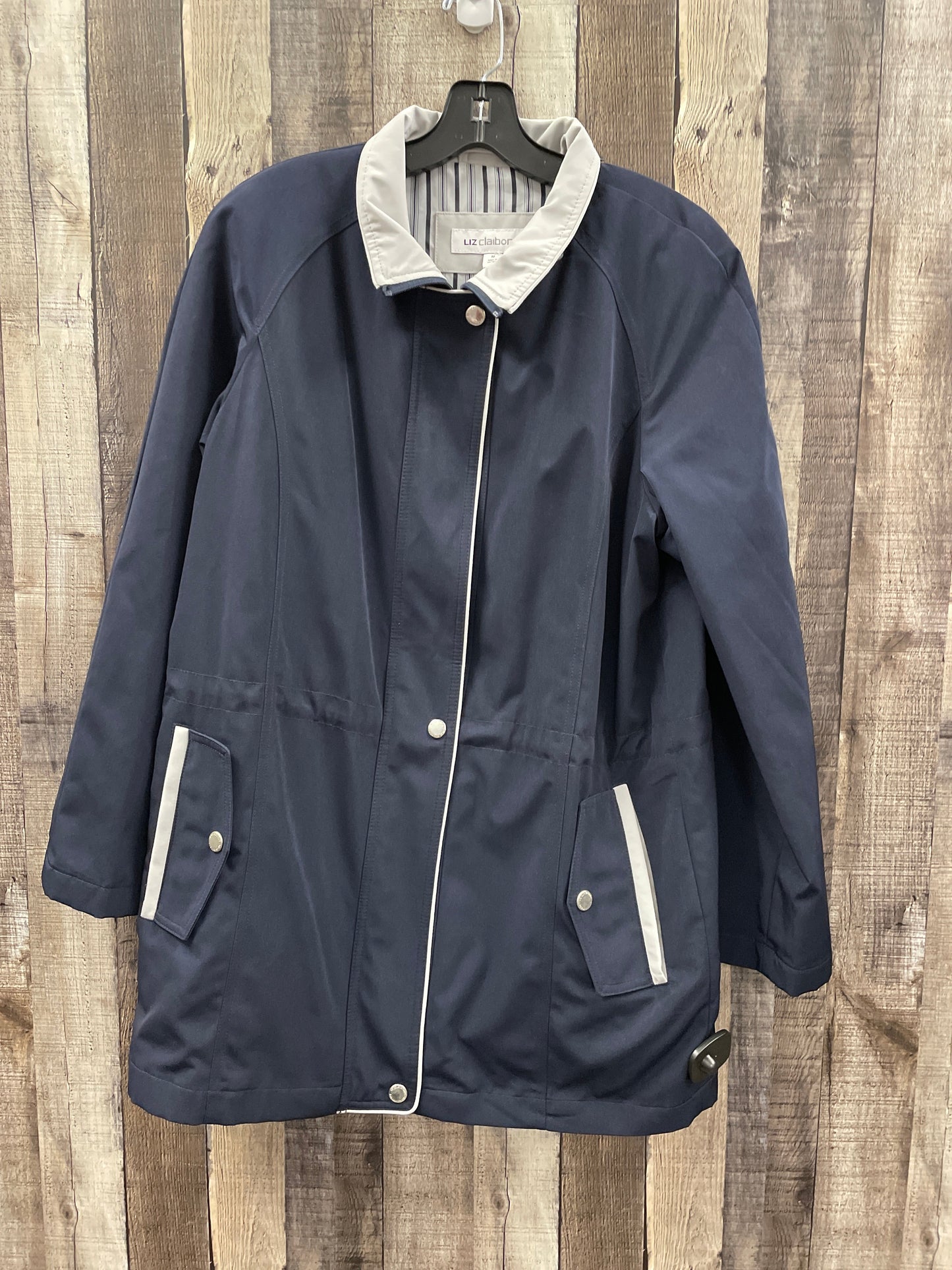 Jacket Other By Liz Claiborne In Navy, Size: M