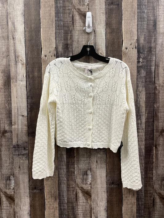 Cardigan By Cme In White, Size: Xs