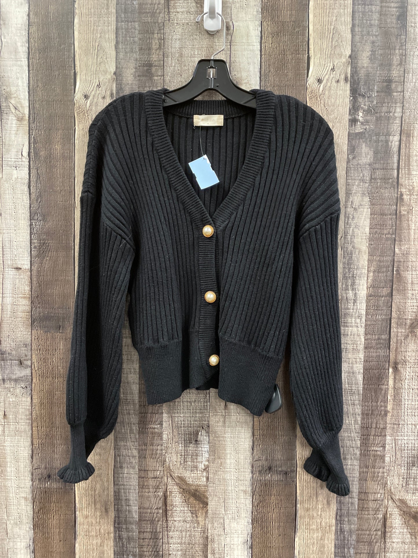 Sweater Cardigan By Altard State In Black, Size: M