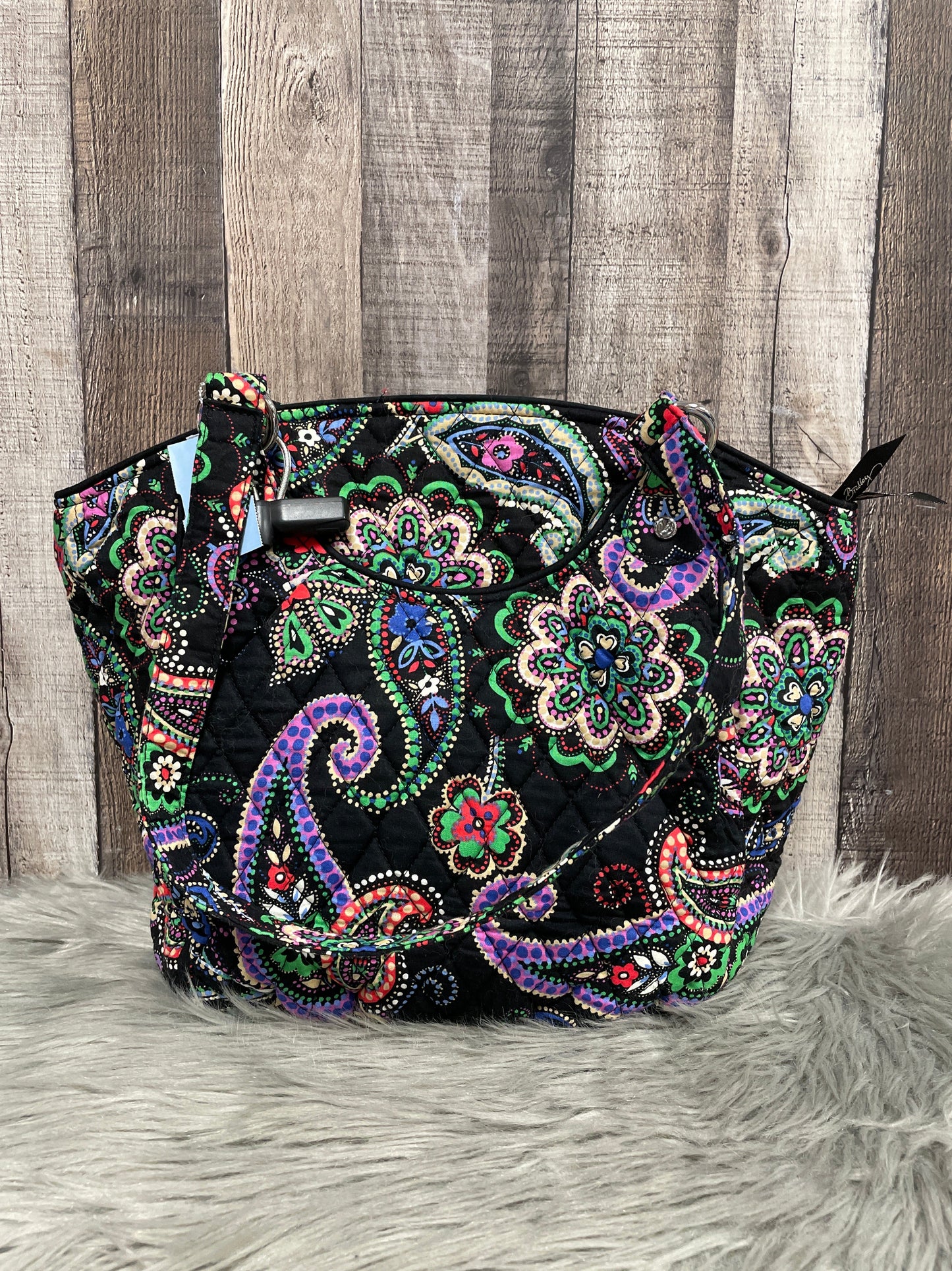 Handbag By Vera Bradley, Size: Large