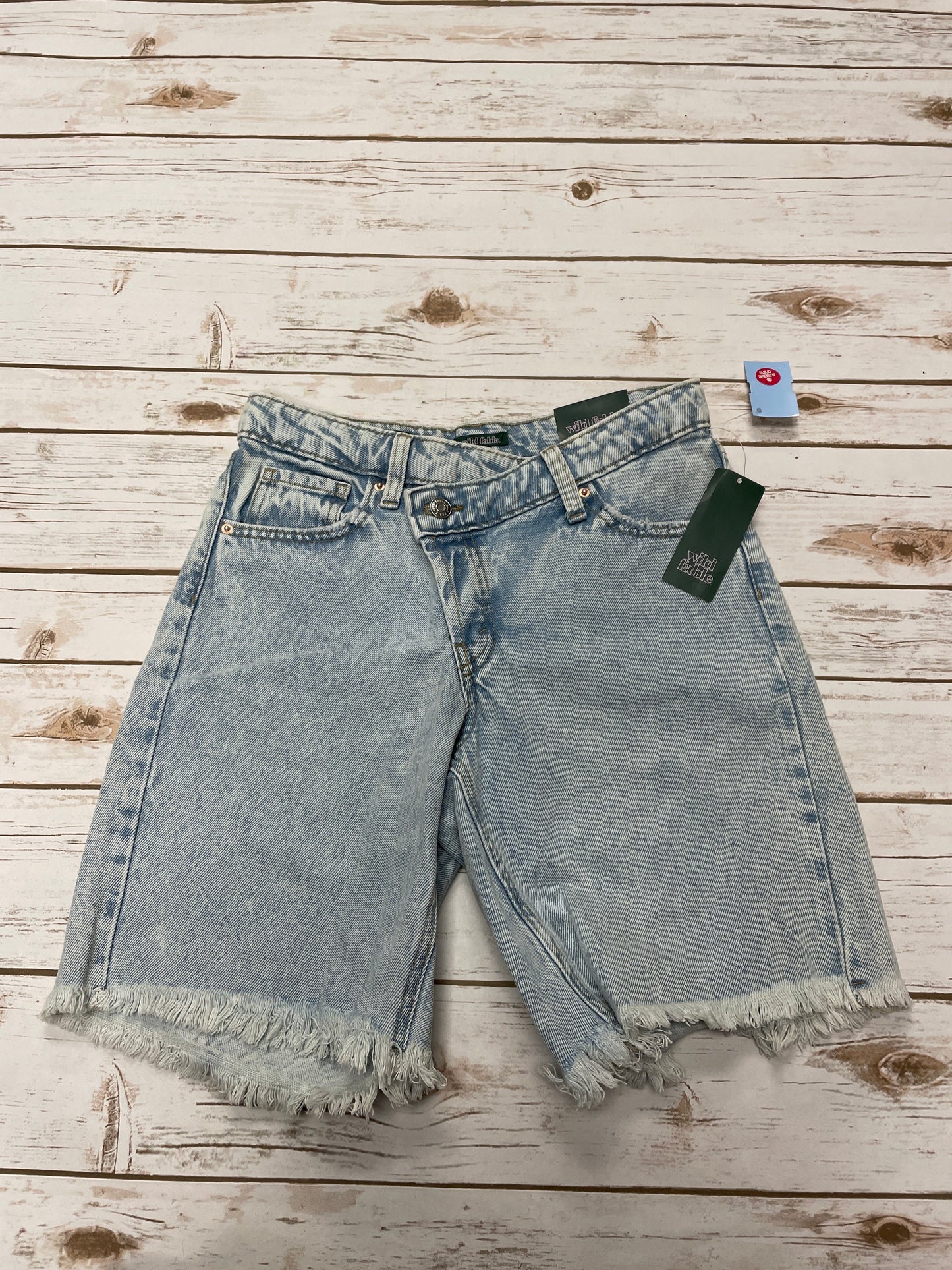 Shorts By Wild Fable In Blue Denim, Size: 0p