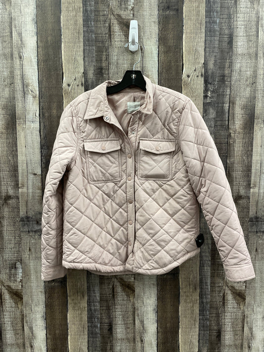 Jacket Puffer & Quilted By Love Tree In Pink, Size: M