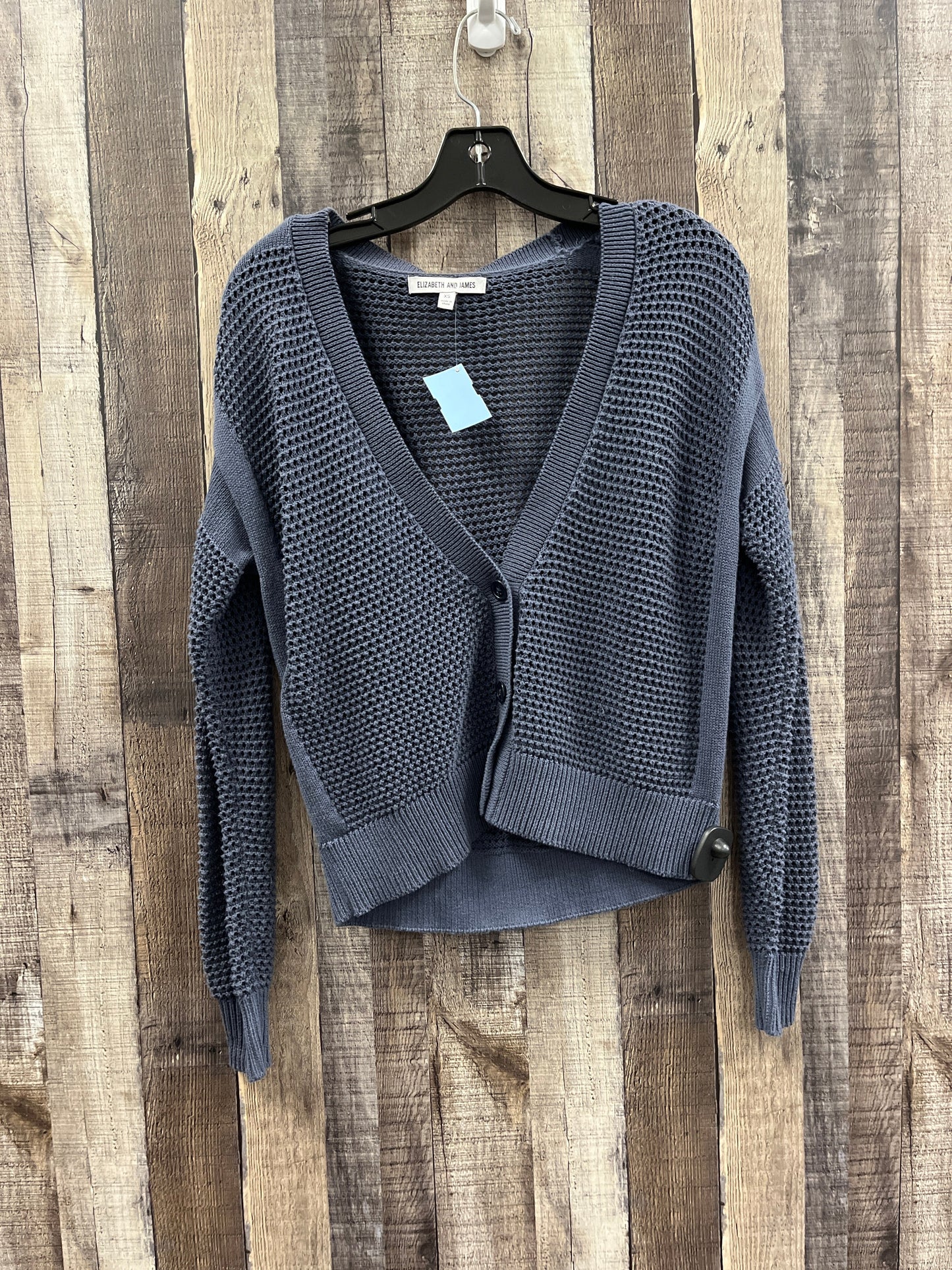 Cardigan By Elizabeth And James In Blue, Size: Xs