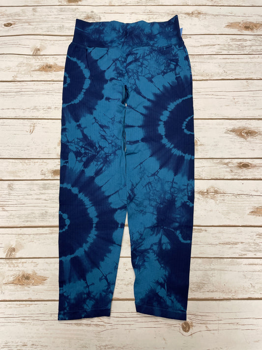 Athletic Leggings By Pink In Blue, Size: M