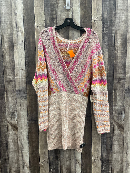 Dress Sweater By Free People In Multi-colored, Size: M