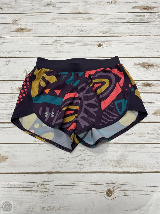 Athletic Shorts By Under Armour In Purple, Size: Xs