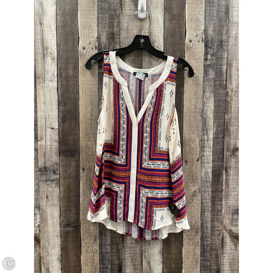 Top Sleeveless By Sanctuary In Multi-colored, Size: L