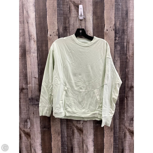 Sweatshirt Crewneck By All In Motion In Green, Size: S