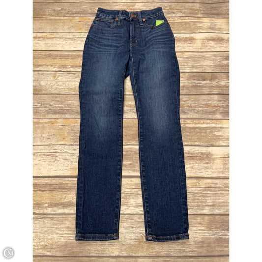 Jeans Flared By Madewell In Blue Denim, Size: 4