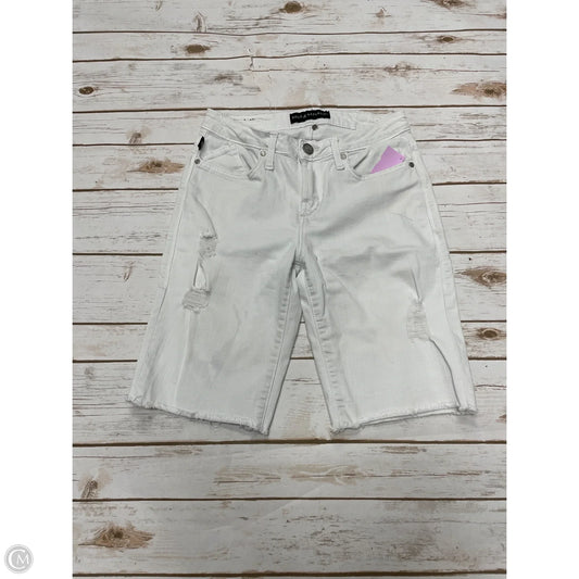 Shorts By Rock And Republic In White Denim, Size: 6
