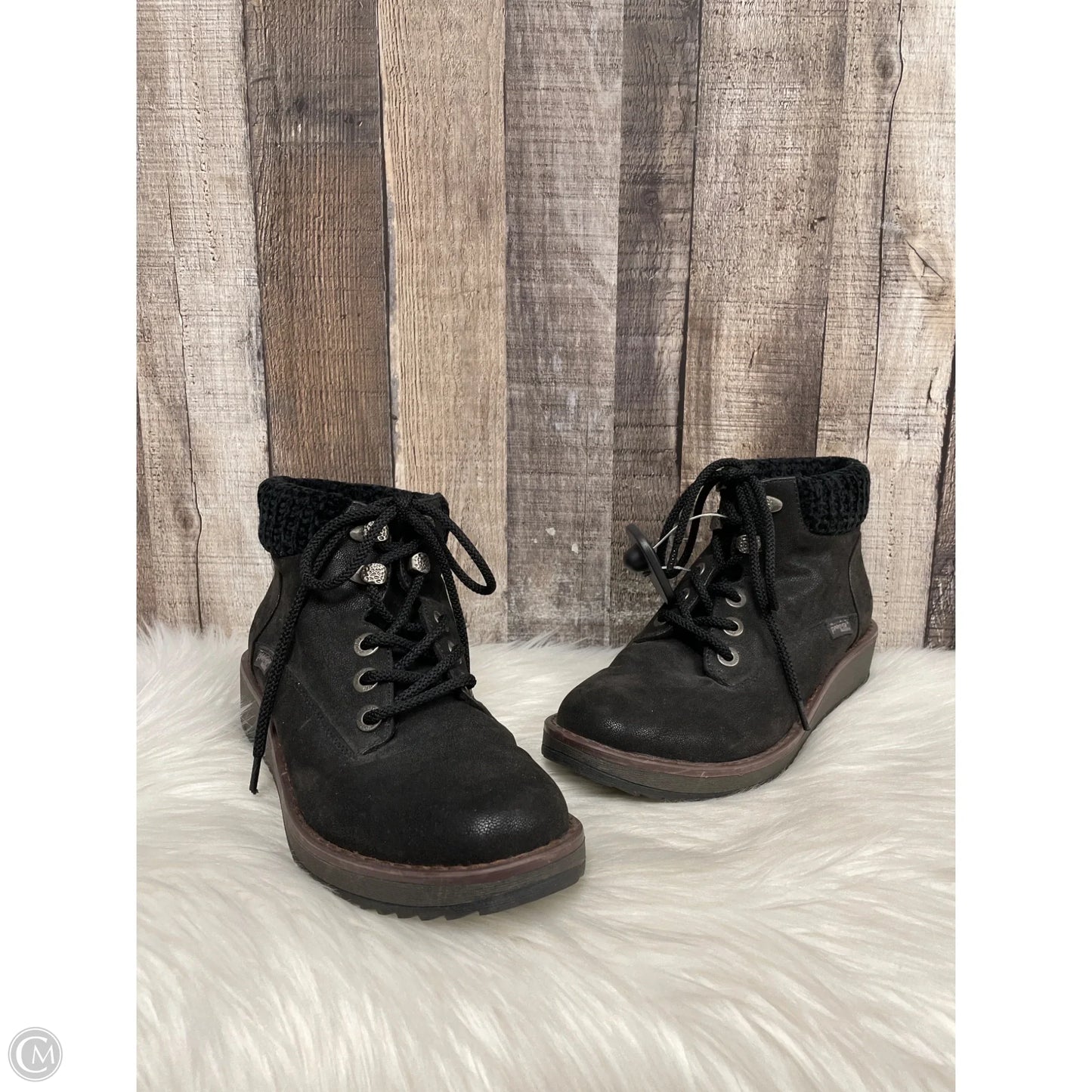 Boots Ankle Heels By Blowfish In Black, Size: 8.5