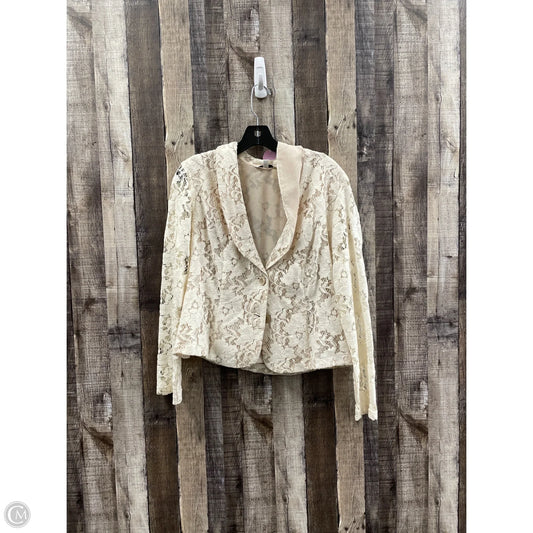 Blazer By Cabi In Ivory, Size: L