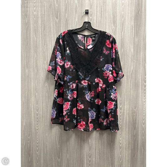 Top Short Sleeve By Torrid In Multi-colored, Size: 2x