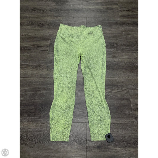 Athletic Leggings By Lululemon In Green, Size: 10