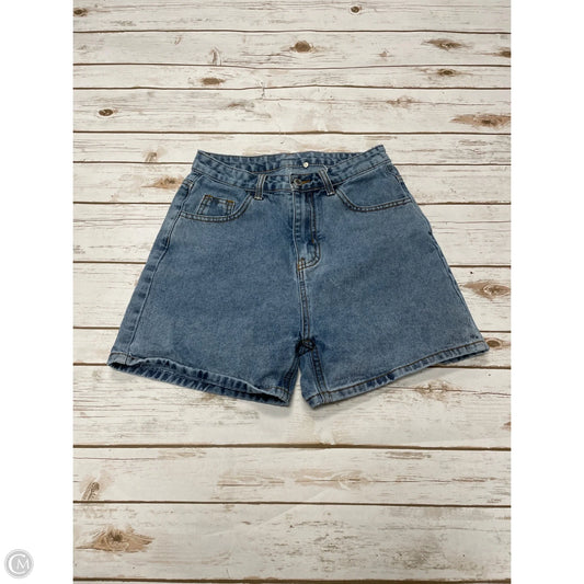 Shorts By Shein In Blue Denim, Size: M