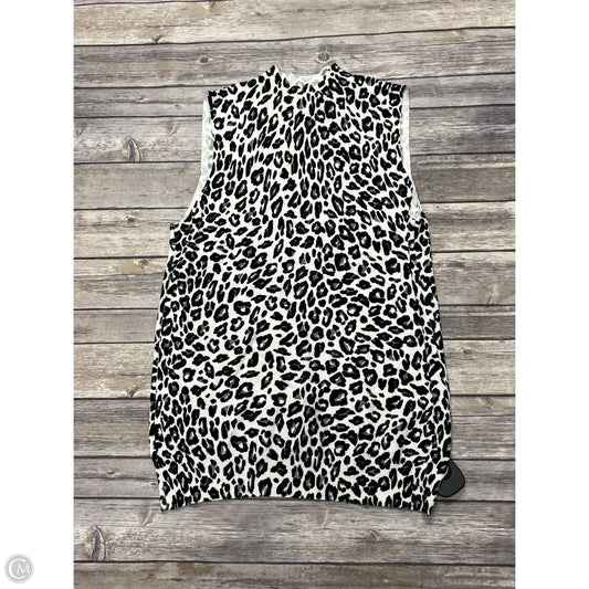 Top Sleeveless By Worthington In Animal Print, Size: S