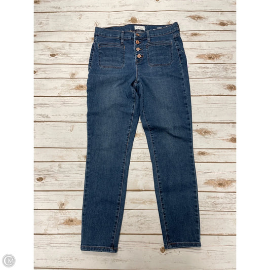 Jeans Skinny By Nicole Miller In Blue Denim, Size: 6