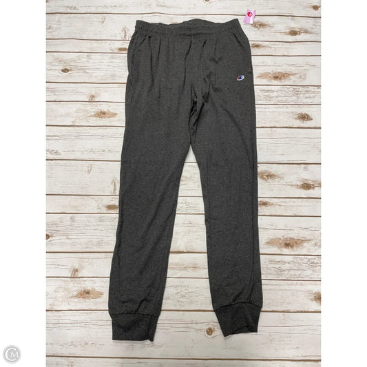 Athletic Pants By Champion In Grey, Size: M