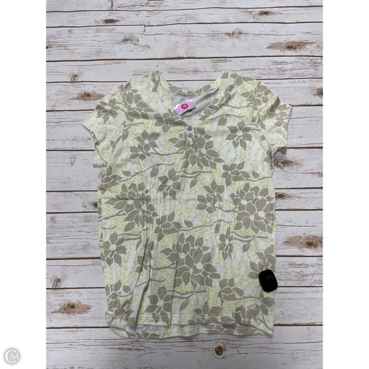 Top Short Sleeve By Columbia In Multi-colored, Size: L