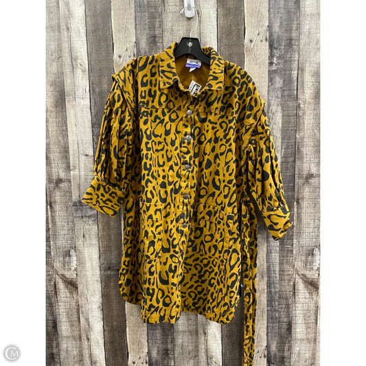 Dress Casual Short By Cme In Animal Print, Size: S