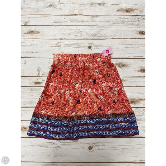 Skirt Midi By Cabi In Orange, Size: S