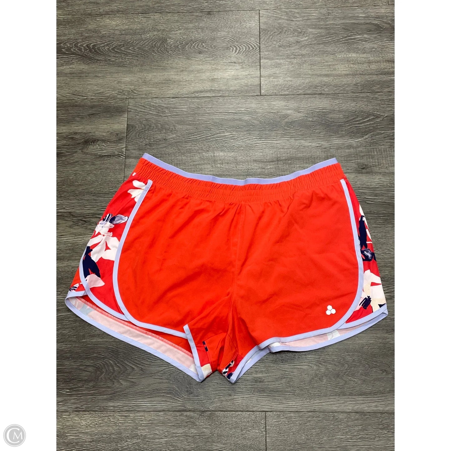 Athletic Shorts By Tek Gear In Orange, Size: Xxl