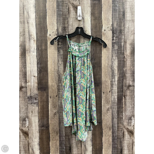 Top Sleeveless By Maurices In Green, Size: M
