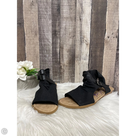 Sandals Flats By Blowfish In Black, Size: 11