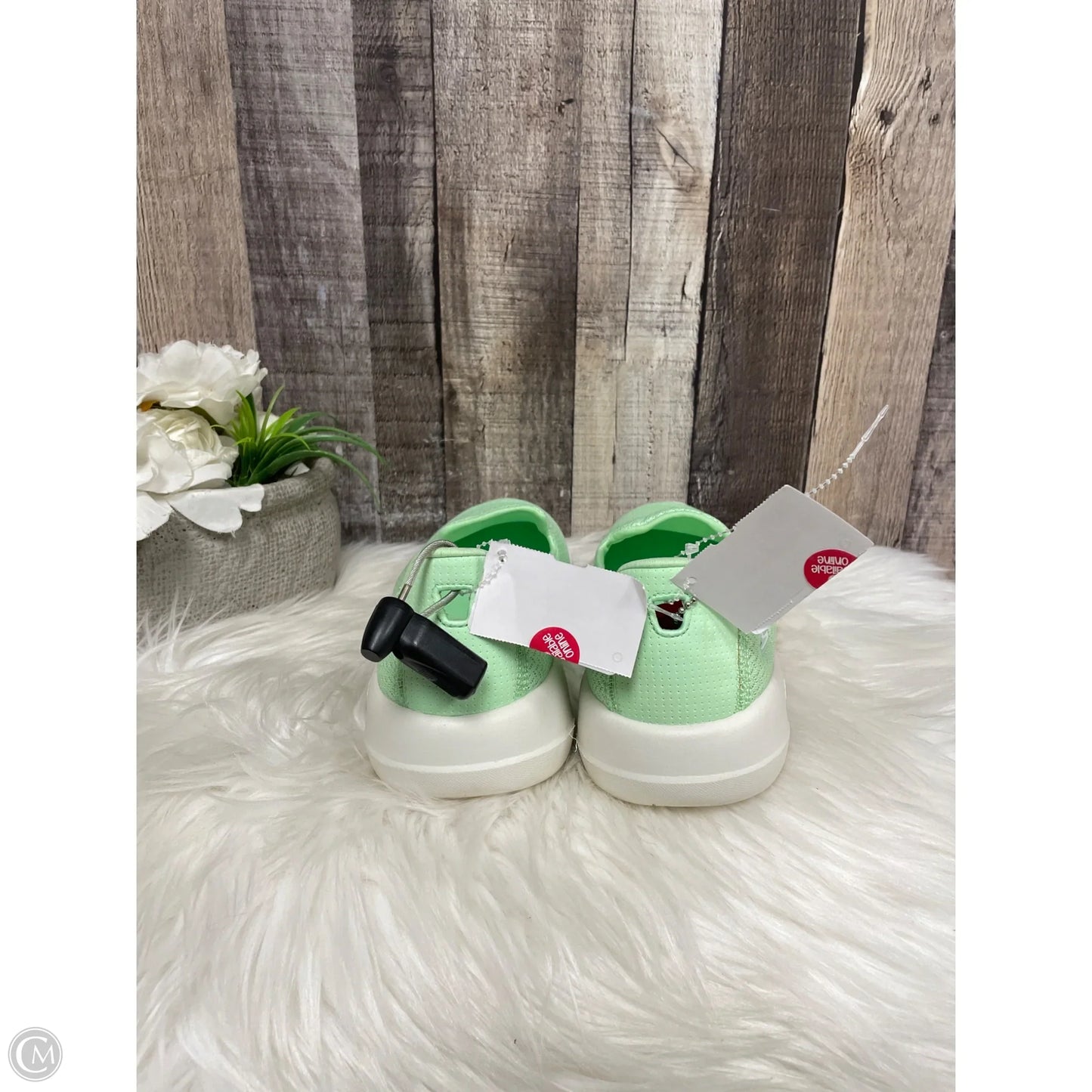 Shoes Flats By Skechers In Green, Size: 8.5